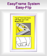Easy-Flip wall signs