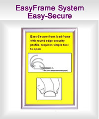 Easy-Secure wall signs