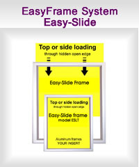 Easy-Slide wall signs