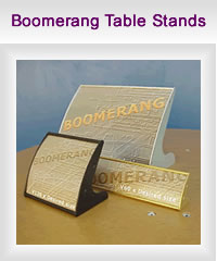 Boomerang Table Stands