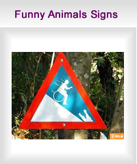 funny animals signs