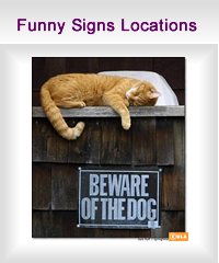 funny signs locations