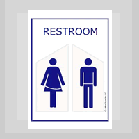Free Printable Restroom Signs