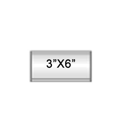 WFL 3"X 6"
