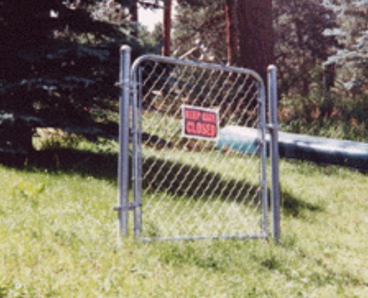 funny gate closed