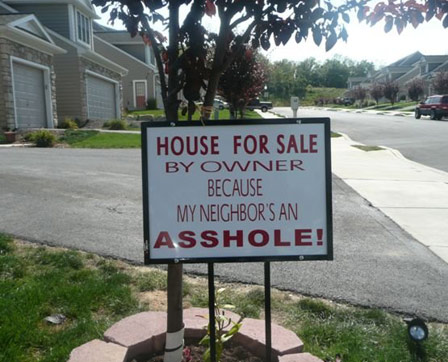 funny neighbor