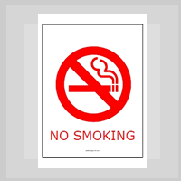 free No Smoking Sign