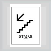 free Strairs Sign